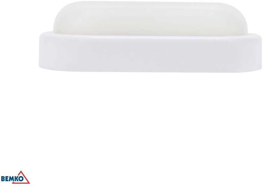 Lubinis šviestuvas Bemko 8W LED plafonas KANLO, baltas, 4000K, IP54, 120°, su judesio davikliu