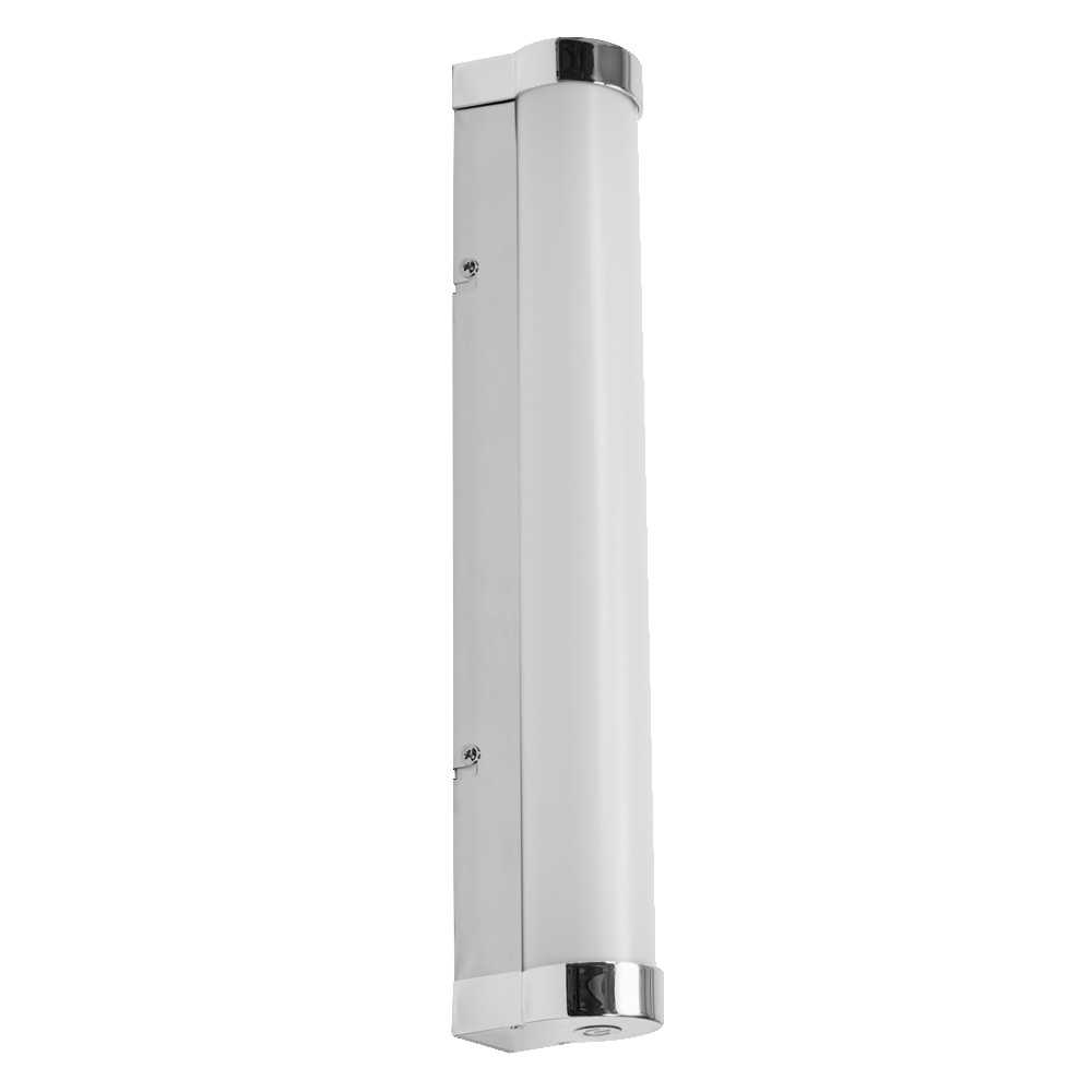 Sieninis šviestuvas 9W LED veidrodžio šviestuvas OBRIS TUBE, chromo sp., 3000/4000K, dimeriuojamas, IP44