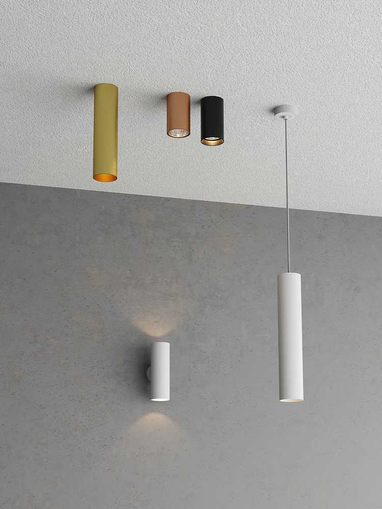 Sieninis šviestuvas AXIS, GU10, matinės vario sp.