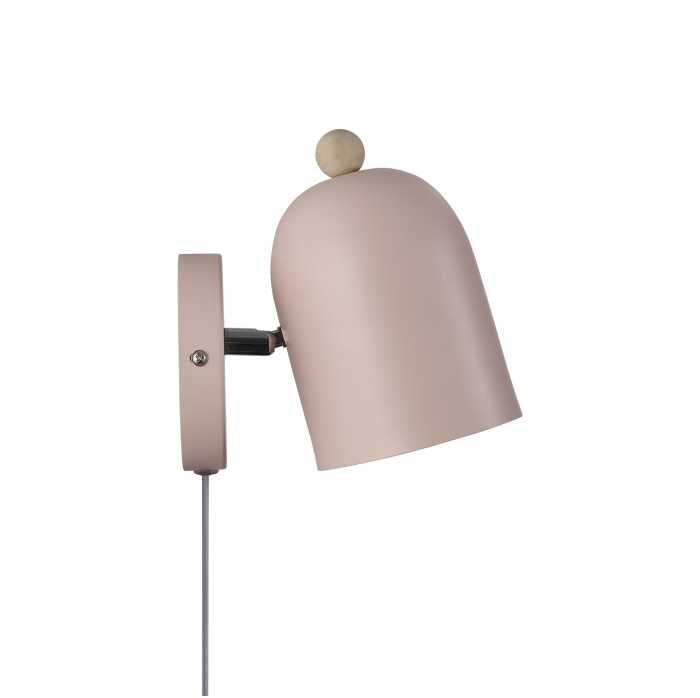 Sieninis šviestuvas GASTON, E27, rausvas