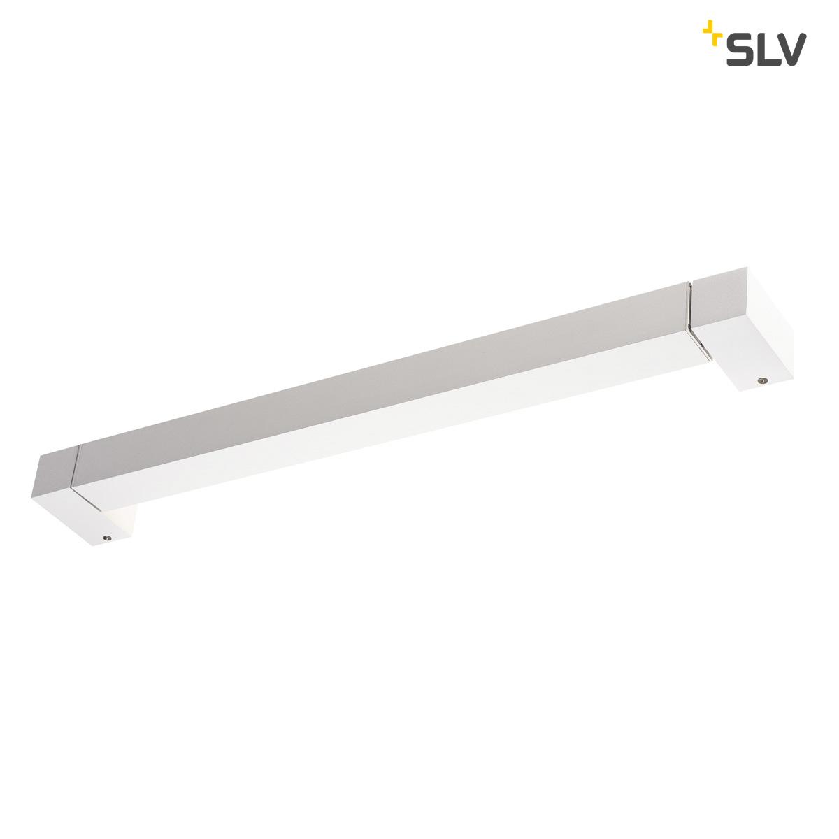 Sieninis šviestuvas 20W LED sieninis/lubų šviestuvas LONG GRILL, baltas, 3000K