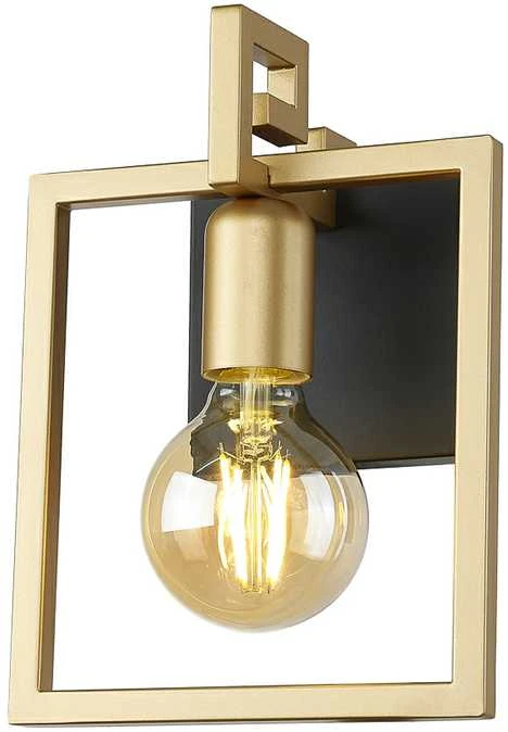 Italux Sieninis šviestuvas Primero WL-44003-1-BK-GD
