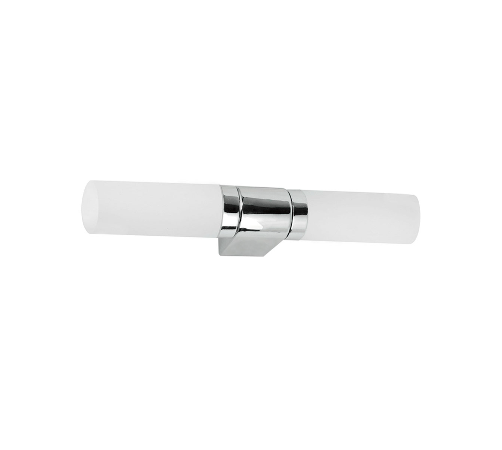 Sieninis šviestuvas ROBERT, E14, baltos/chromo sp., IP44, 4104900