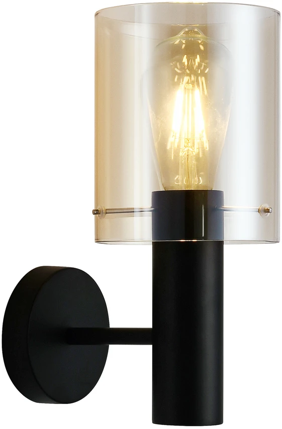 Italux Sieninis šviestuvas WL-5581-1A-BK+AMB