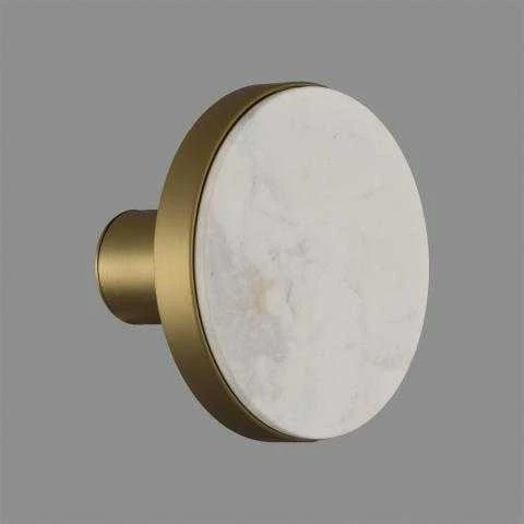 Sieninis šviestuvas Sieninio šviestuvo CHAMALEON diskas, balto marmuro, 14,5cm, K0003340B