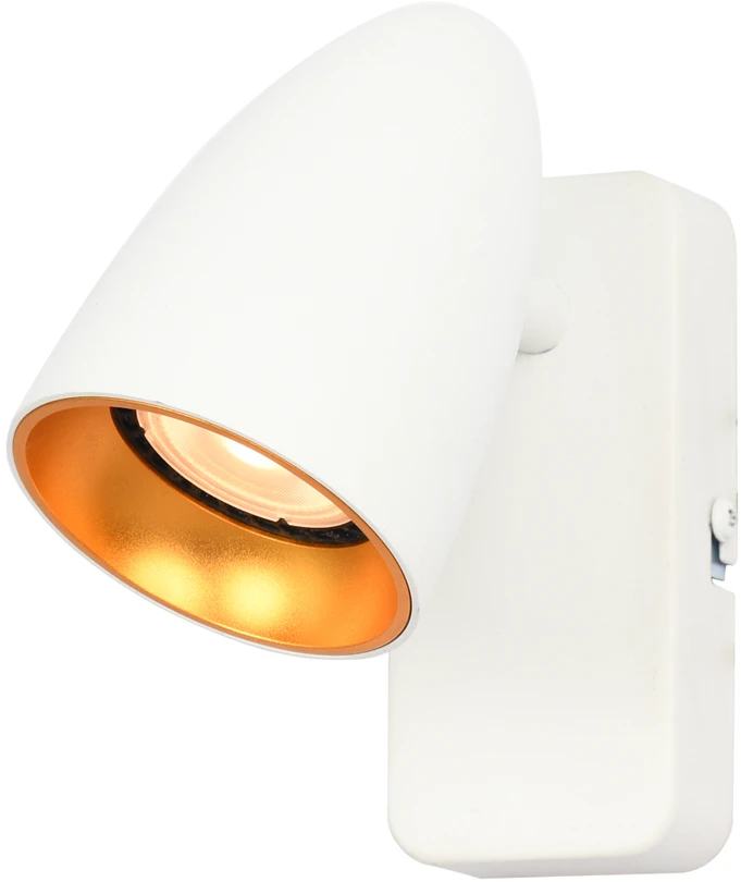 Italux Sieninis šviestuvas Tino WL-36748-1-WH-GD