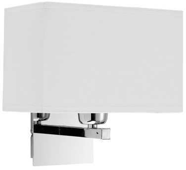 Sieninis šviestuvas TOBY, E27, baltos/chromo sp., 4057700