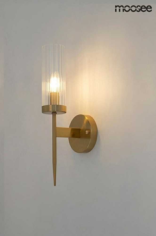Sieninis šviestuvas TORCH, E14, aukso sp.