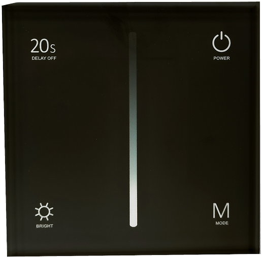 Sieninis valdiklis S1-T, 2.4GHz, juodas, XCONTROL020N