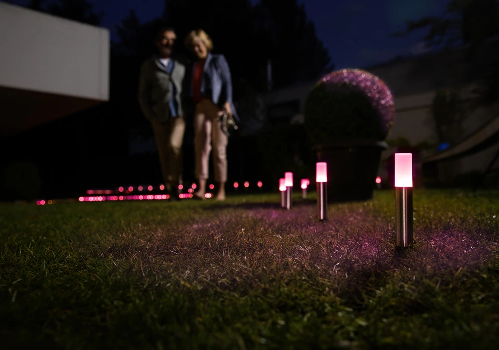 Ledvance SMART+ WIFI GARDEN šviestuvas - 3 stulpeliai, RGB, 1.9W