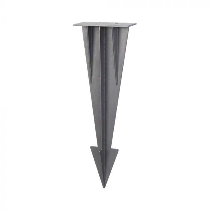 V-tac Sodo šviestuvo smaigas, tamsiai pilkas, 274mm