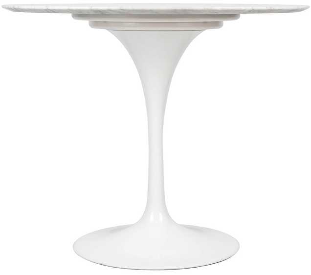 Stalas TULIP MARBLE, baltas