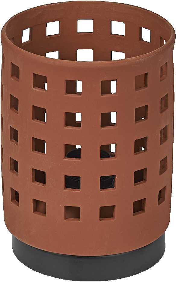 Stalo šviestuvas CLAY WINDOWS, E27, rudas
