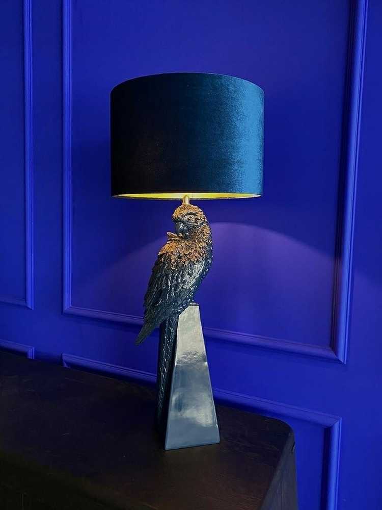 Stalo šviestuvas PARROT, E27, mėlynas