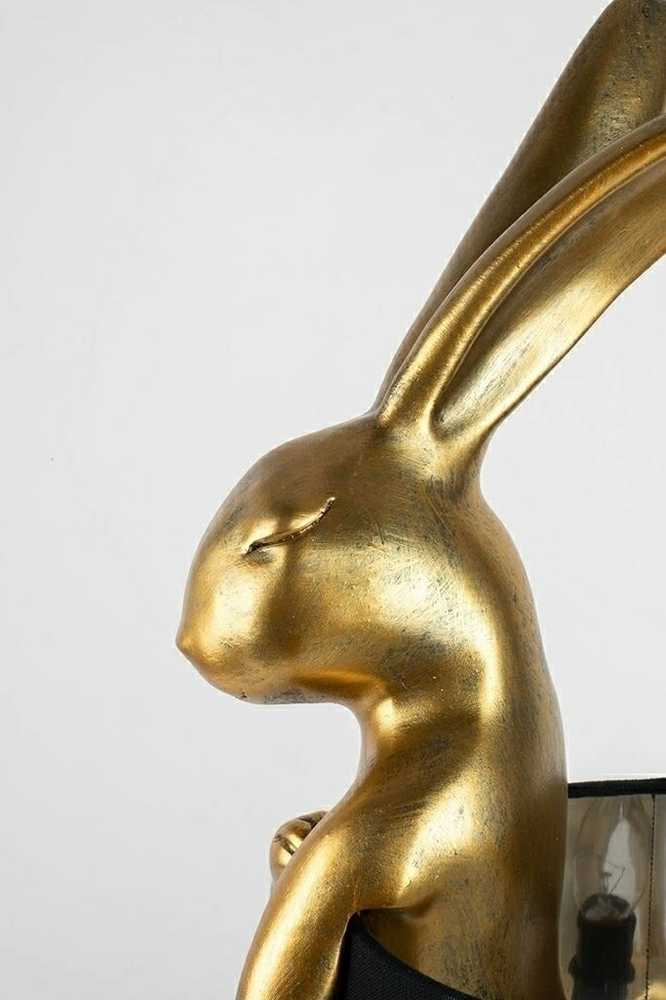 Stalo šviestuvas RABBIT, E14, aukso/juodos sp.