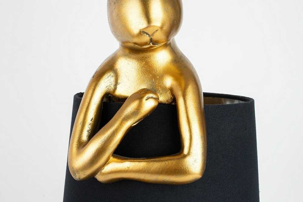 Stalo šviestuvas RABBIT, E14, aukso/juodos sp.