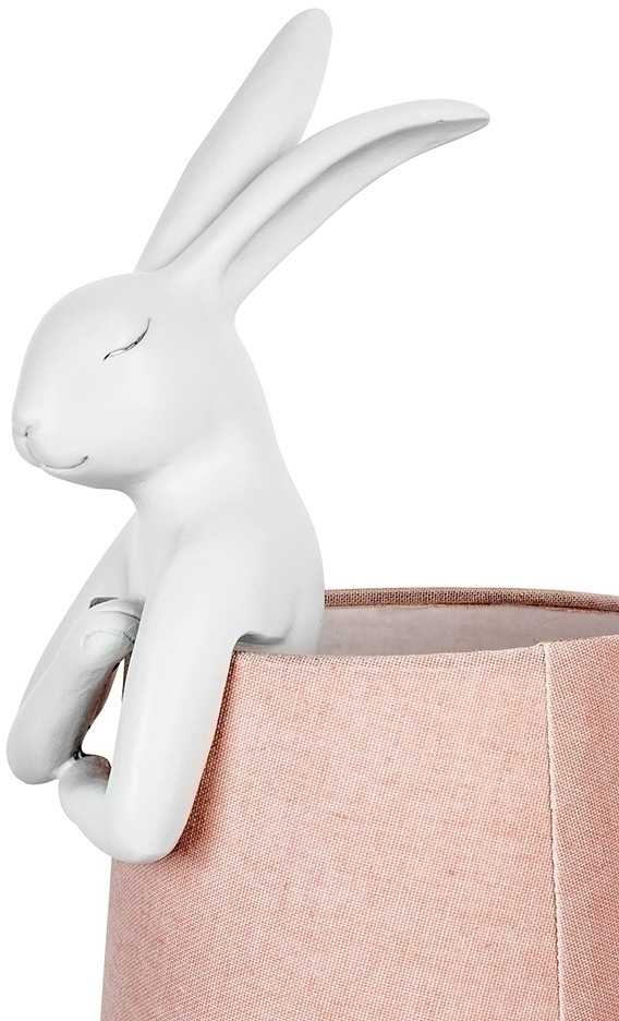 Stalo šviestuvas RABBIT, E14, baltos/rožinės sp.