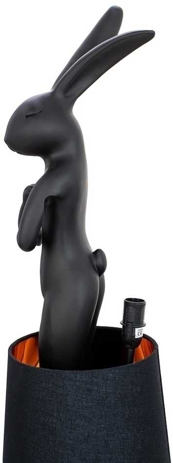 Stalo šviestuvas RABBIT, E14, juodas