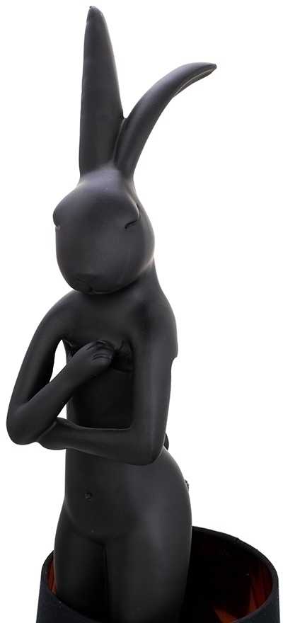 Stalo šviestuvas RABBIT, E14, juodas