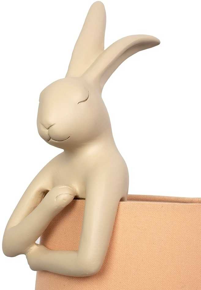 Stalo šviestuvas RABBIT, E14, rausvas