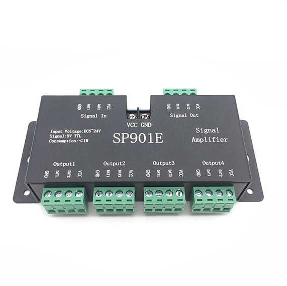 Stiprintuvas 5-24V, 2 x 4 SPI