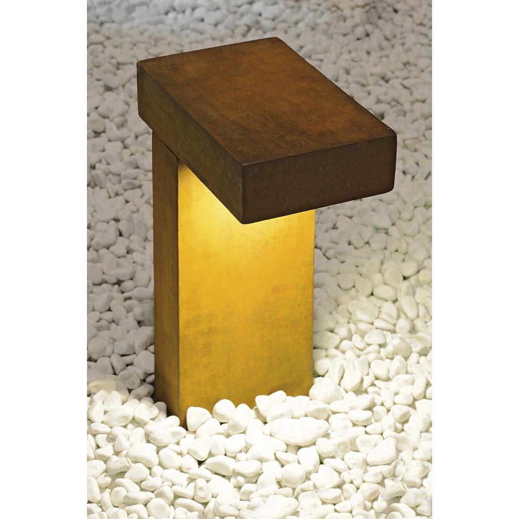 slv Pastatomas šviestuvas RUSTY PATHLIGHT, rūdžių sp., GX53