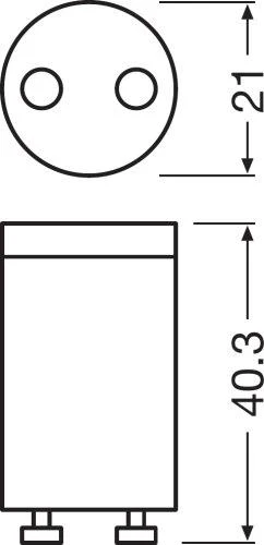 Osram SubstiTUBE© starteris
