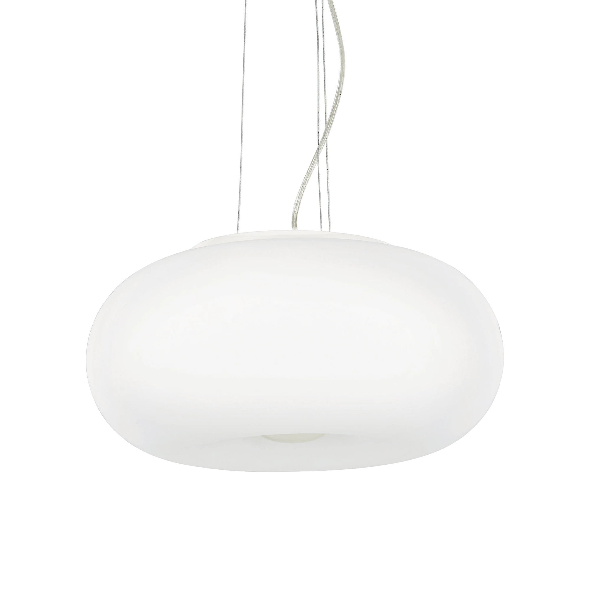 Pakabinamas šviestuvas Ideal Lux Suspended lamp with 3 lights ULISSE, E27, baltas