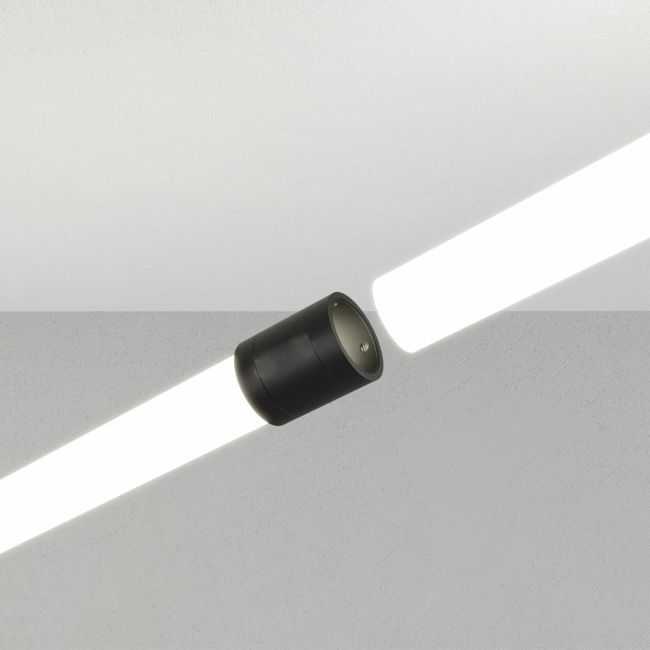 Šviečiančio kabelio XLOOP 18MM sujungimo elementas, juodas
