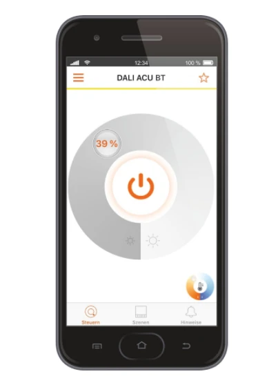 Osram Šviesos intensyvumo reguliatorius DALI ACU BT, suderinamas su išmaniuoju telefonu