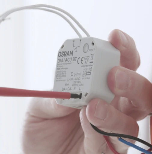 Osram Šviesos intensyvumo reguliatorius DALI ACU BT, suderinamas su išmaniuoju telefonu
