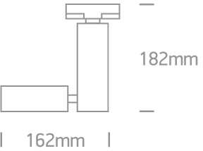 Šviestuvas į bėgelius, GU10, baltas, 65518T/W