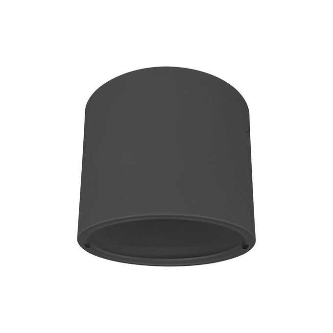 Šviestuvo COMFORT paviršinio montavimo rėmelis, juodas, 215mm