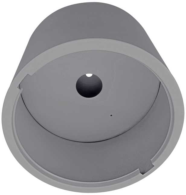 Šviestuvo COMFORT paviršinio montavimo rėmelis, pilkas, 215mm