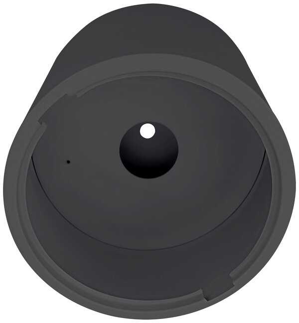 Šviestuvo COMFORT paviršinio montavimo rėmelis, juodas, 160mm