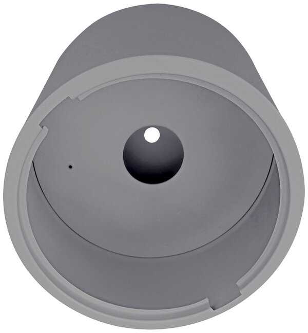 Šviestuvo COMFORT paviršinio montavimo rėmelis, pilkas, 160mm