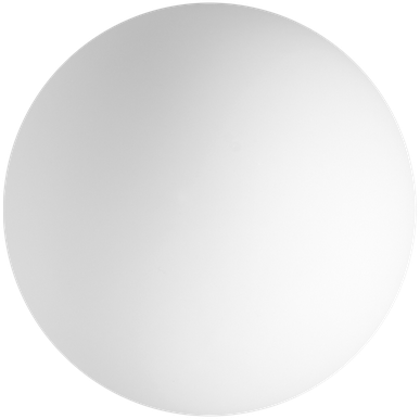 Šviestuvo gaubtas MAPA, baltas, D150mm, 369242
