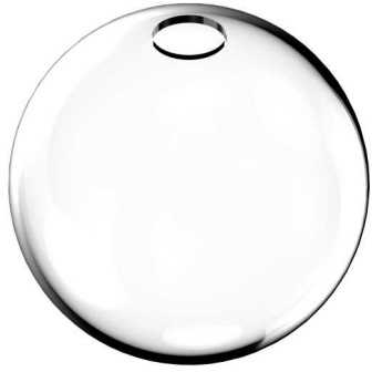 Šviestuvo RUBBER SMALL gaubtas, 10cm, skaidrus, 289878