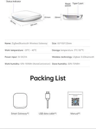 Avatto Gateway GW16-W-Mėlyna