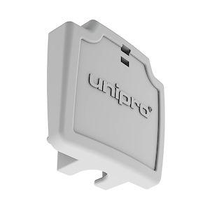 UNIPRO baltas galinis dangtelis 4šerdžių