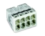 Jungtis 8x0.5-2.5mm balta WAGO