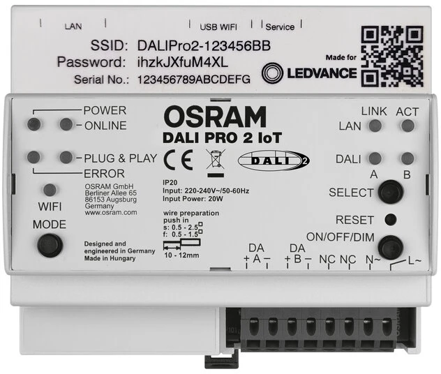 Osram Valdiklis DALI PRO 2 IOT