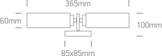 Sieninis šviestuvas Veidrodžio šviestuvas, E14, chromo sp., 60106A/C