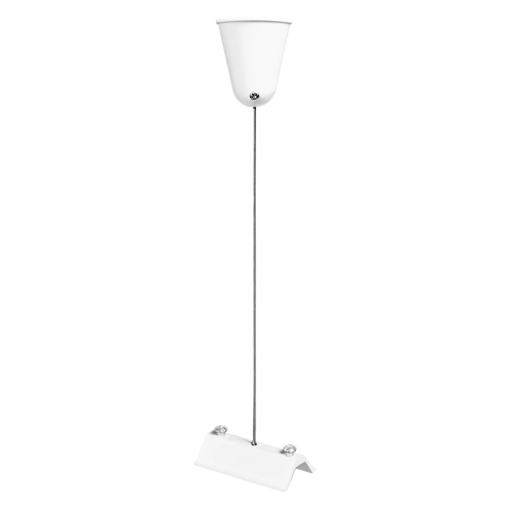 Vienfazio bėgelio pakabinimo rinkinys TRACKLIGHT, baltas