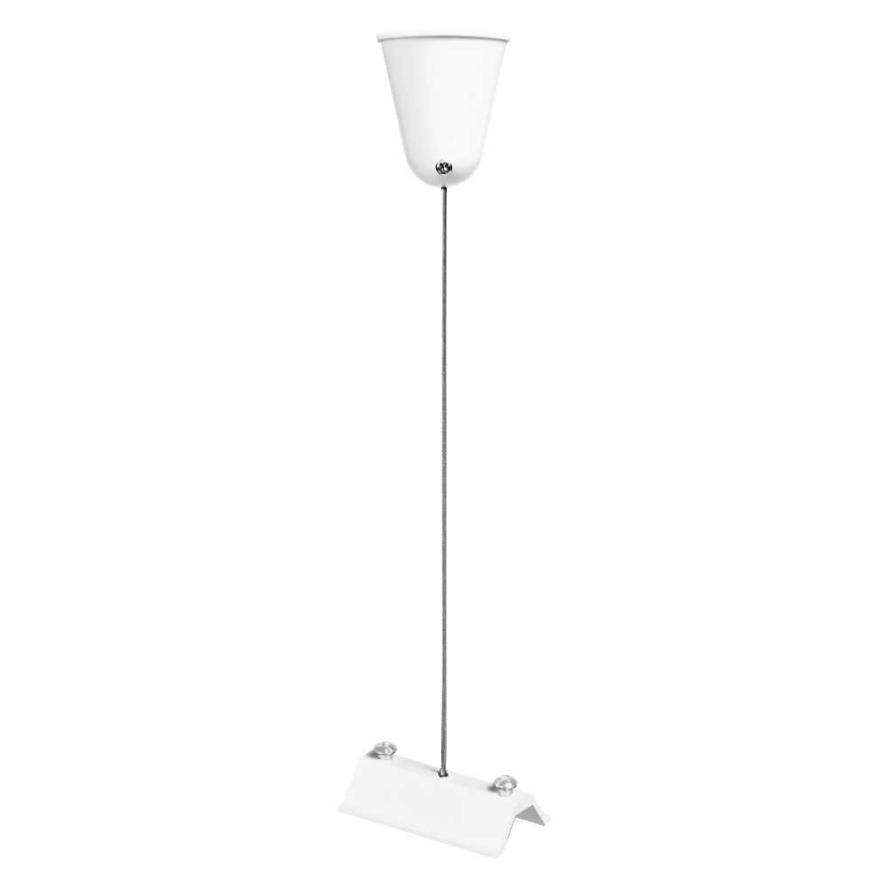Vienfazio bėgelio pakabinimo rinkinys TRACKLIGHT, baltas