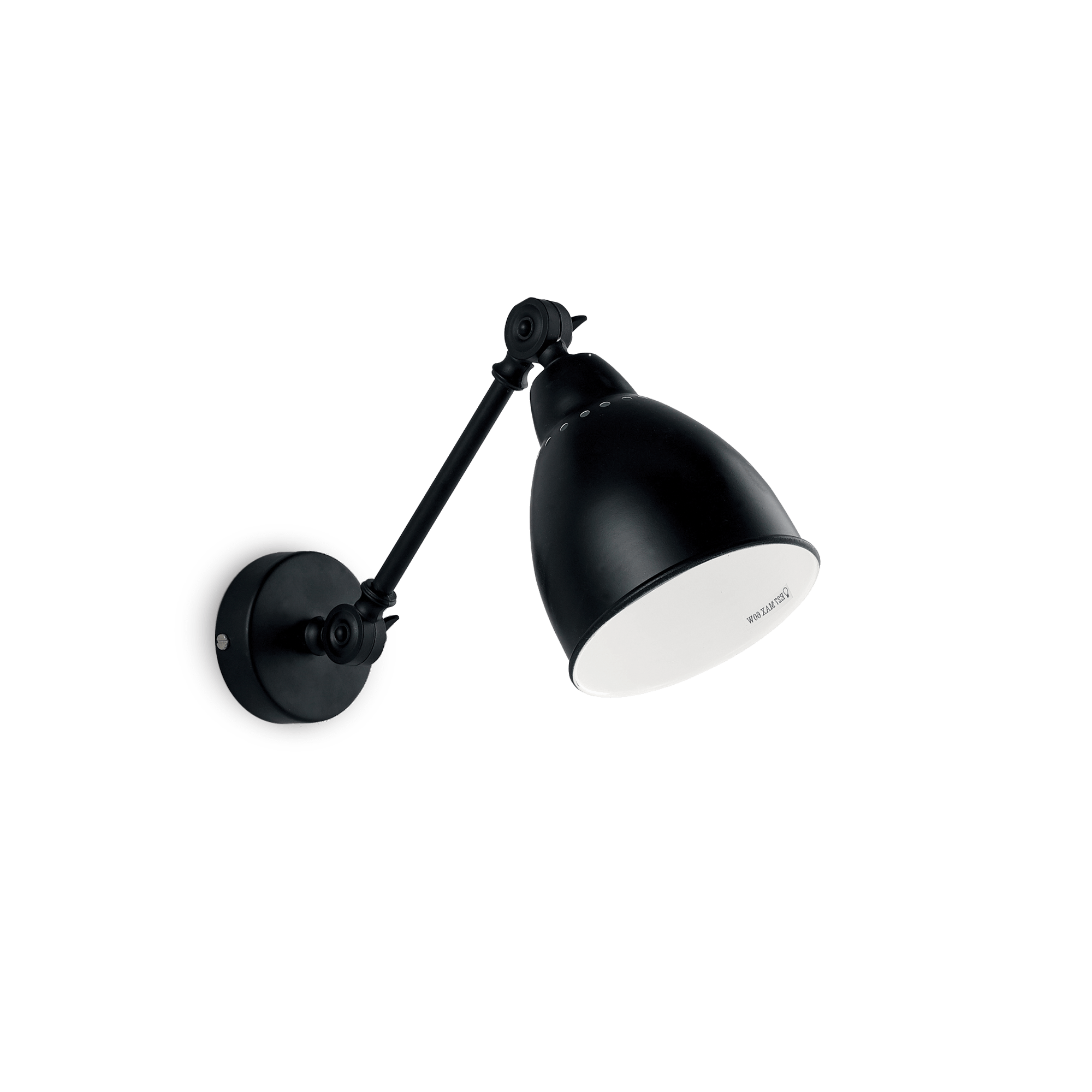 Sieninis šviestuvas Ideal Lux Wall lamp with 1 light NEWTON, E27
