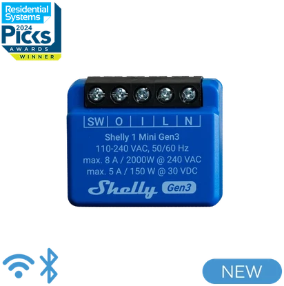 Shelly 1 Mini Gen3