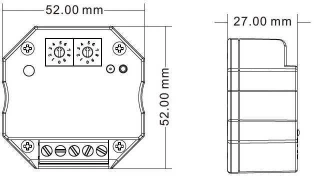 WiFi & RF - DALI valdiklis, 24V, veikia per WIFI ir TUYA