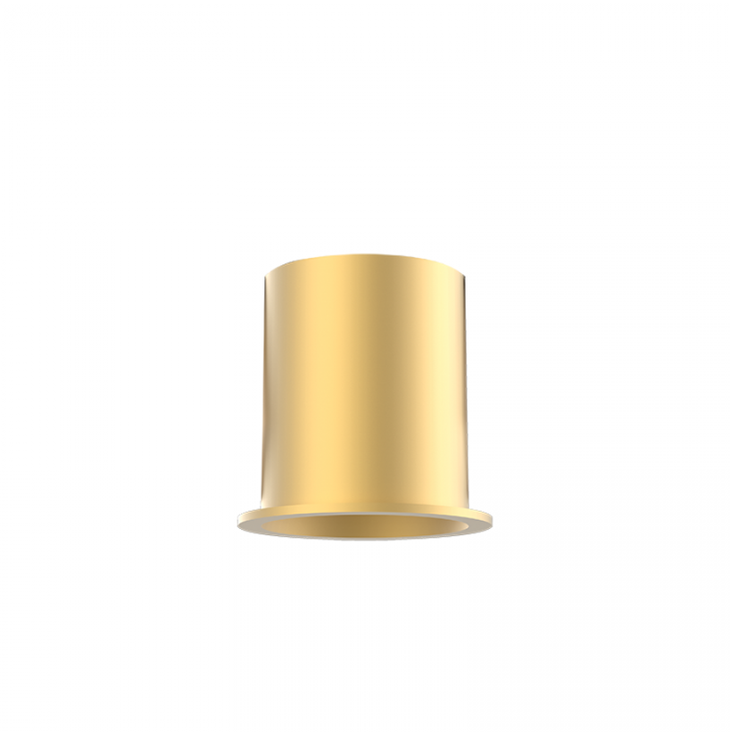 Žiedas, skirtas įleidžiamam šviestuvui, matinės aukso sp., 34mm, RFLG204