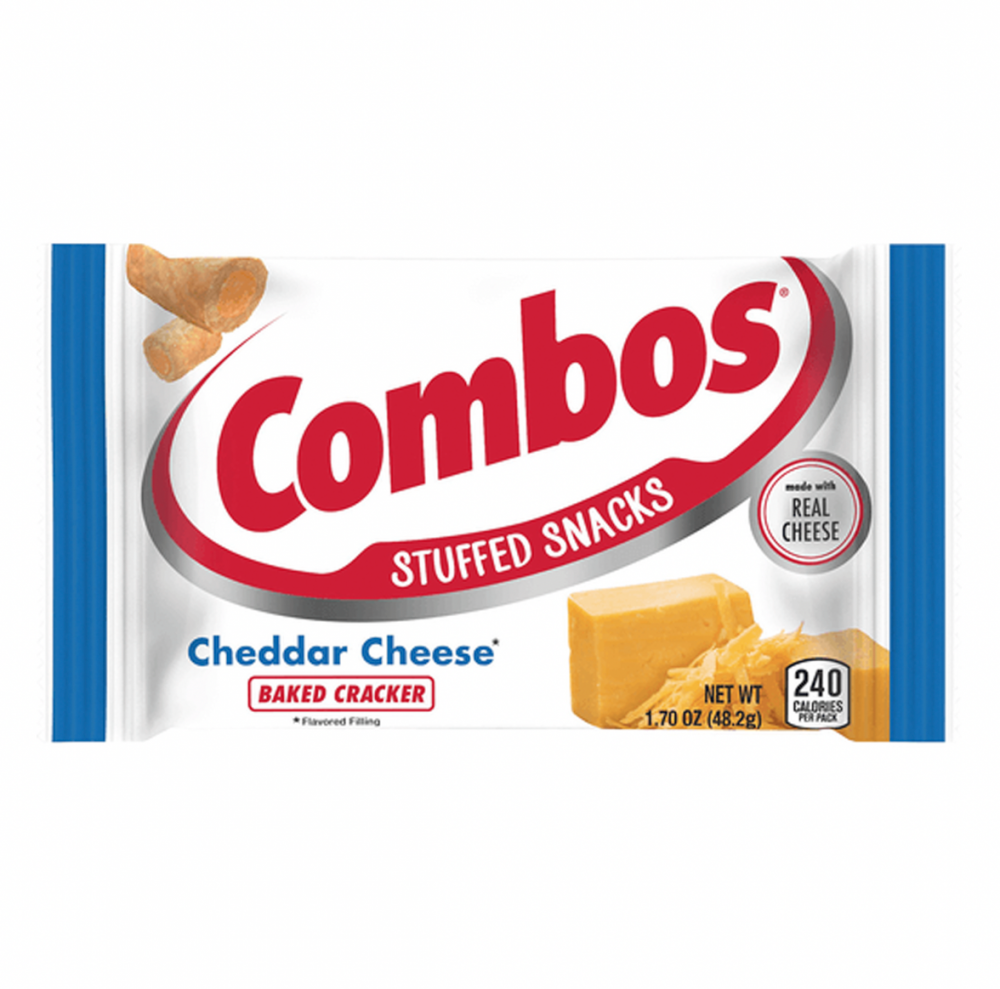 Combos Užkandis Cheddar Cheese Cracker, 48g, žema kaina Varle.lt